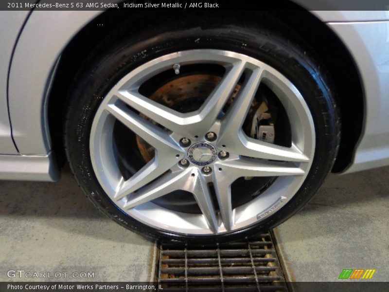 Iridium Silver Metallic / AMG Black 2011 Mercedes-Benz S 63 AMG Sedan