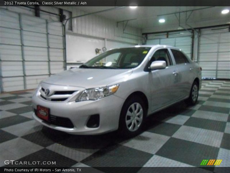 Classic Silver Metallic / Ash 2012 Toyota Corolla