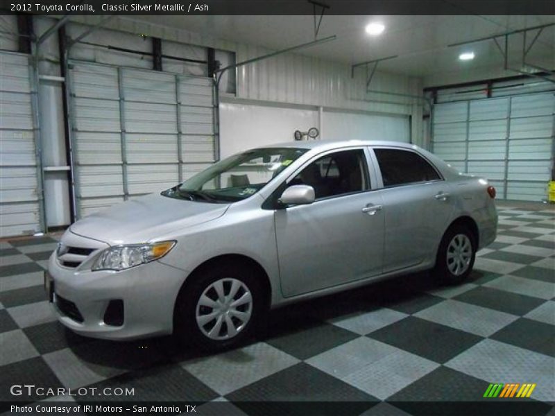 Classic Silver Metallic / Ash 2012 Toyota Corolla