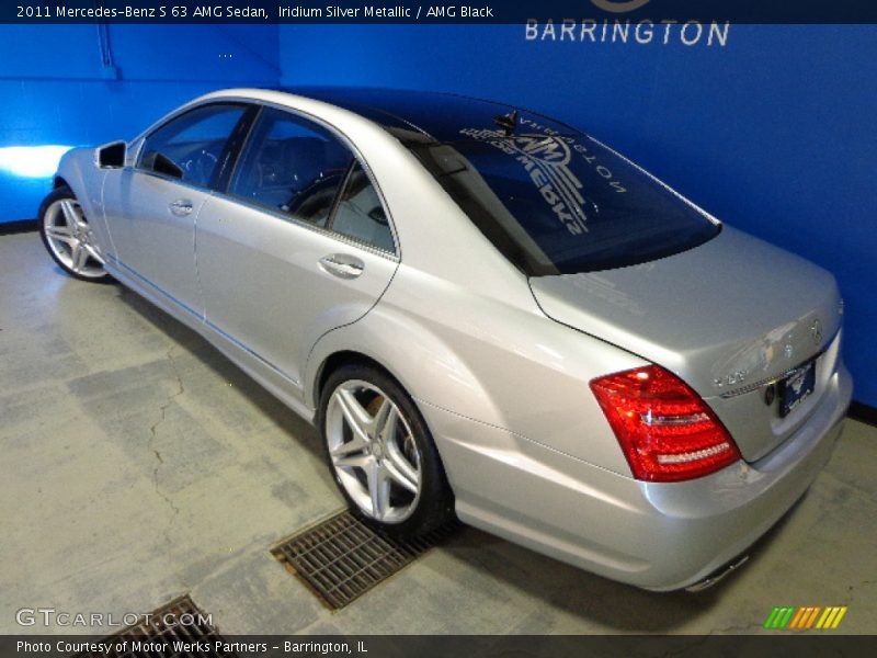 Iridium Silver Metallic / AMG Black 2011 Mercedes-Benz S 63 AMG Sedan