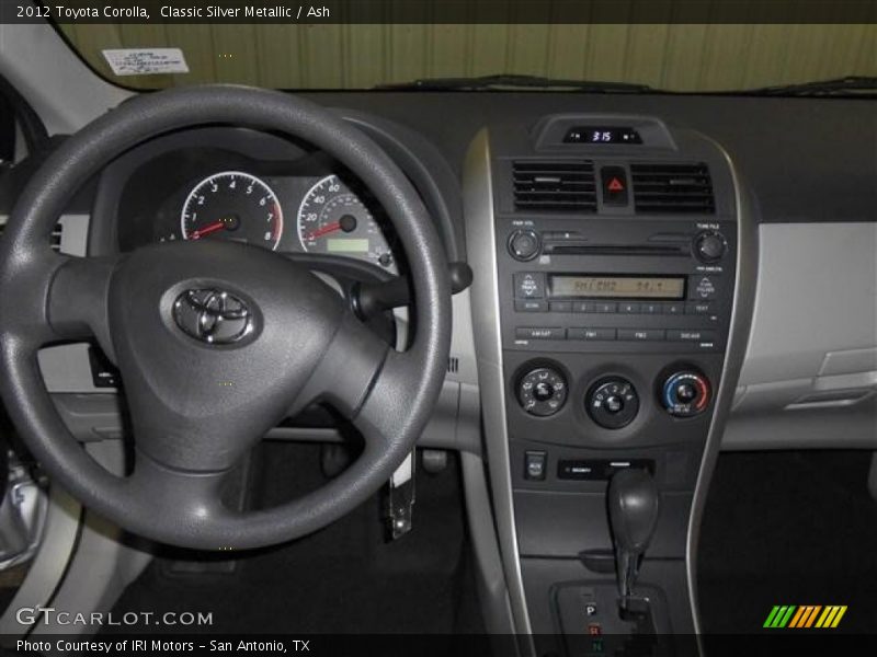 Classic Silver Metallic / Ash 2012 Toyota Corolla
