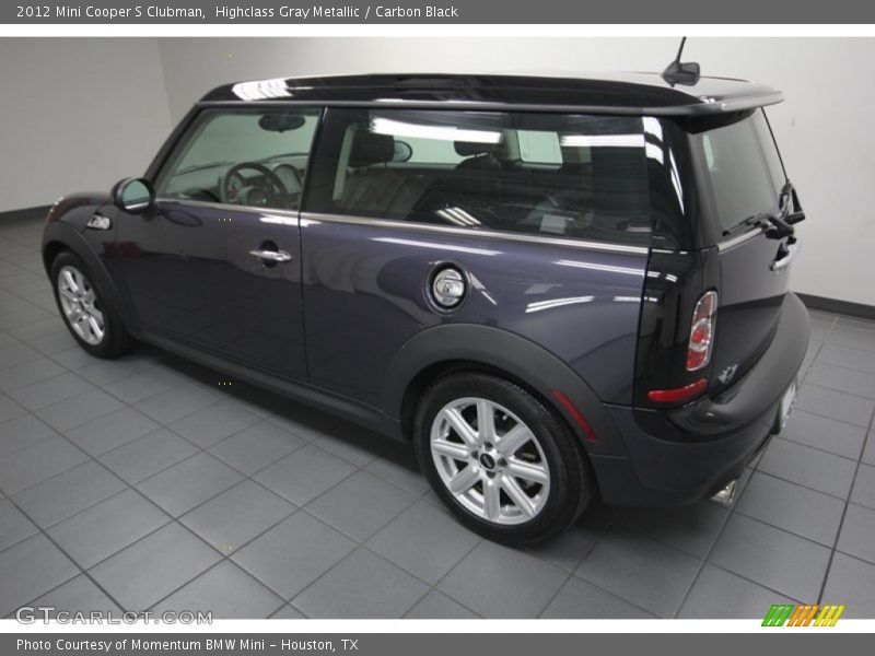 Highclass Gray Metallic / Carbon Black 2012 Mini Cooper S Clubman