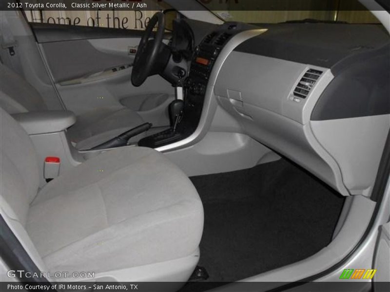 Classic Silver Metallic / Ash 2012 Toyota Corolla