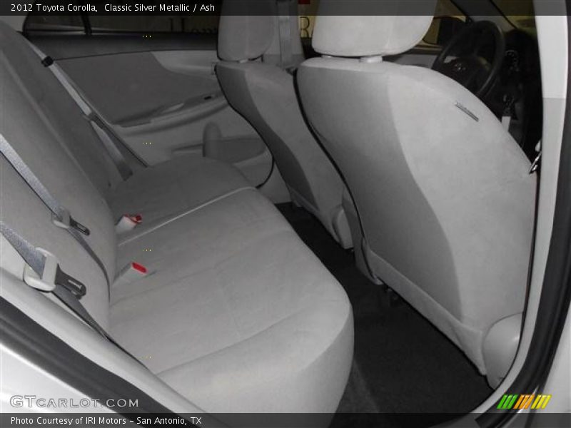 Classic Silver Metallic / Ash 2012 Toyota Corolla