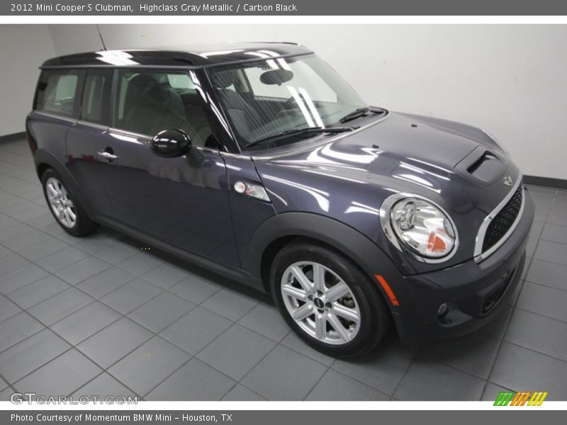 Highclass Gray Metallic / Carbon Black 2012 Mini Cooper S Clubman