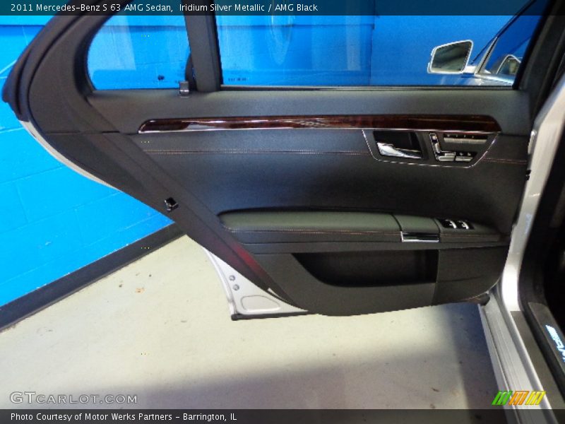 Iridium Silver Metallic / AMG Black 2011 Mercedes-Benz S 63 AMG Sedan