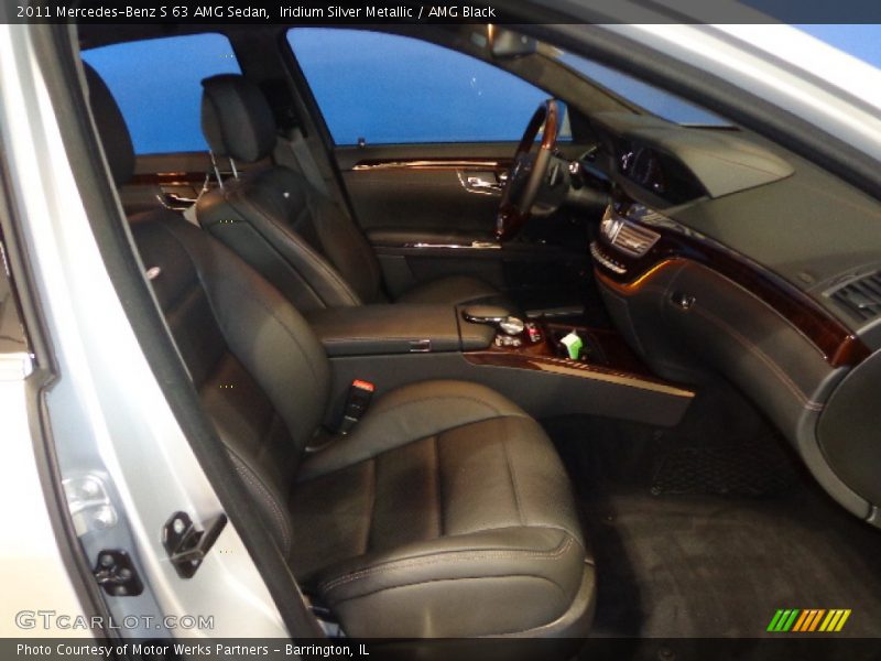 Iridium Silver Metallic / AMG Black 2011 Mercedes-Benz S 63 AMG Sedan
