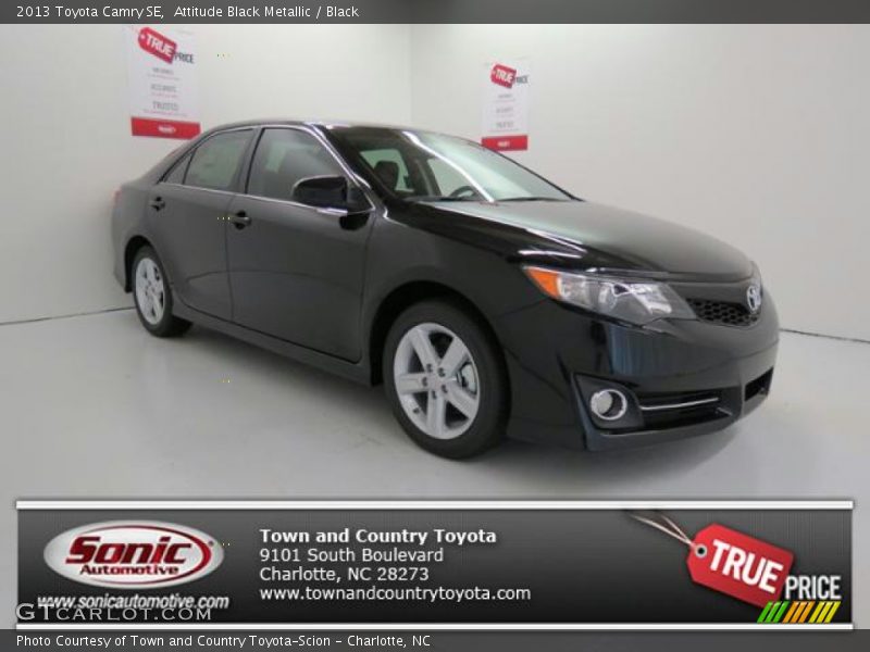Attitude Black Metallic / Black 2013 Toyota Camry SE