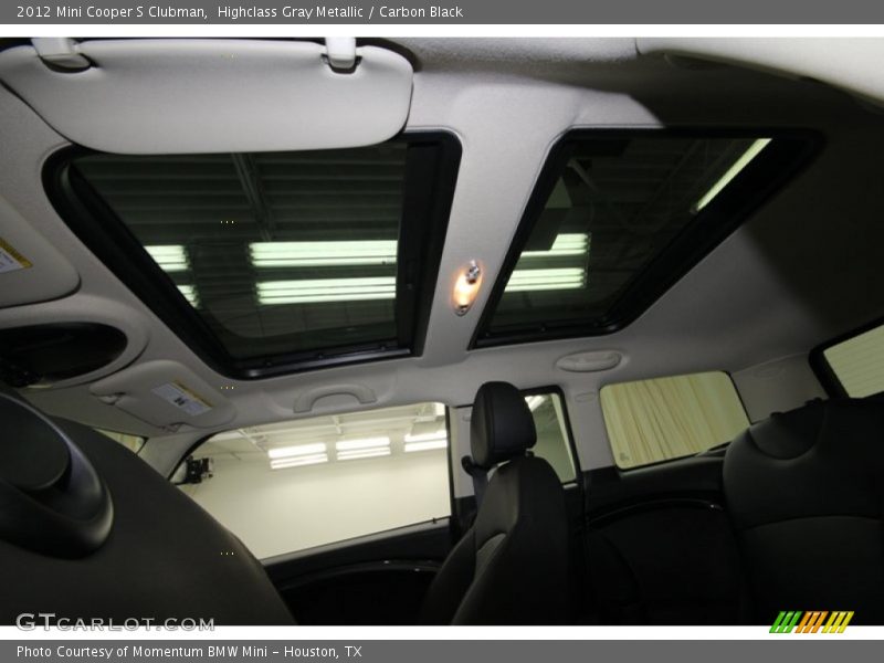 Highclass Gray Metallic / Carbon Black 2012 Mini Cooper S Clubman
