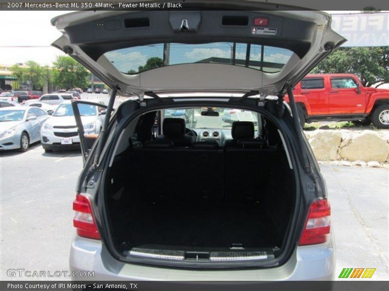 Pewter Metallic / Black 2007 Mercedes-Benz ML 350 4Matic