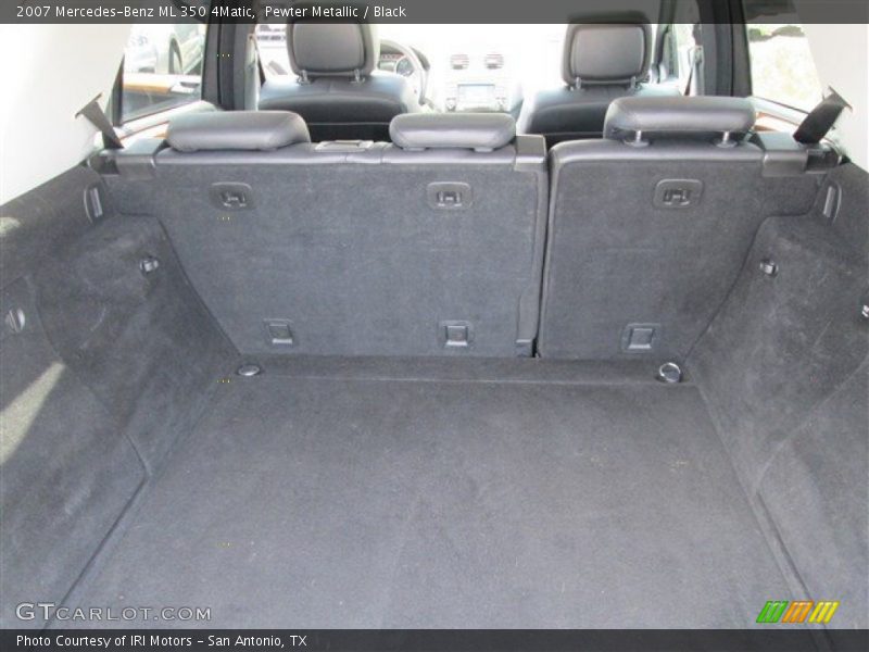 Pewter Metallic / Black 2007 Mercedes-Benz ML 350 4Matic