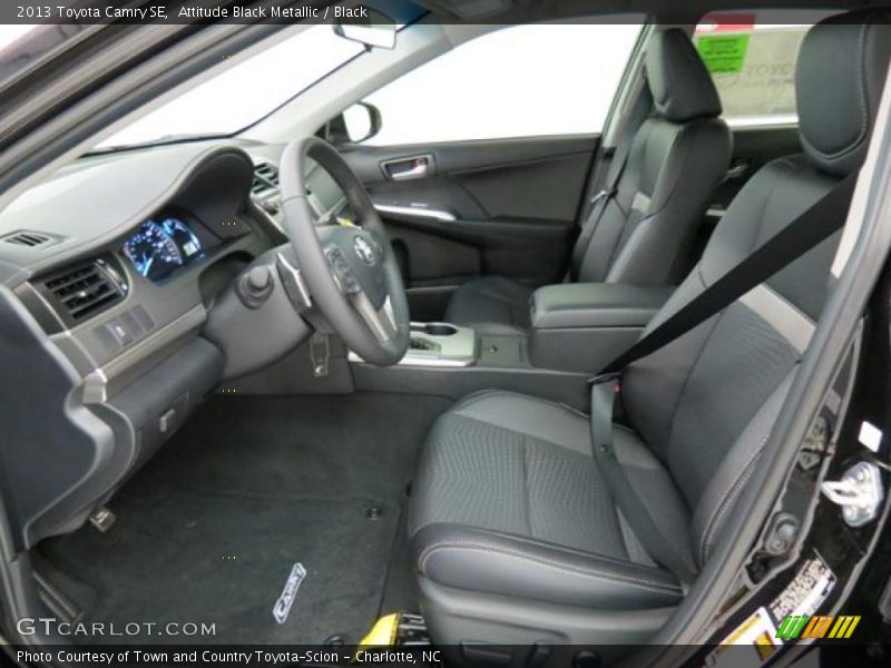 Attitude Black Metallic / Black 2013 Toyota Camry SE