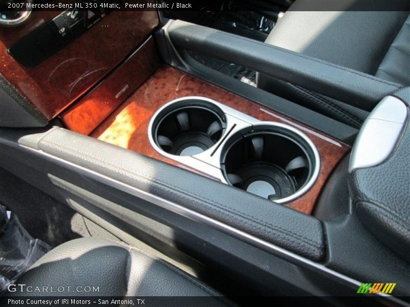 Pewter Metallic / Black 2007 Mercedes-Benz ML 350 4Matic