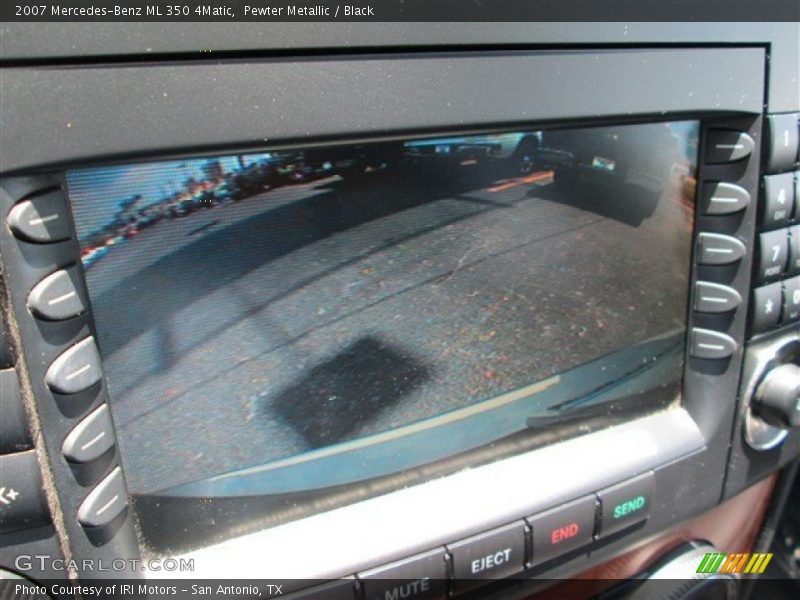 Pewter Metallic / Black 2007 Mercedes-Benz ML 350 4Matic