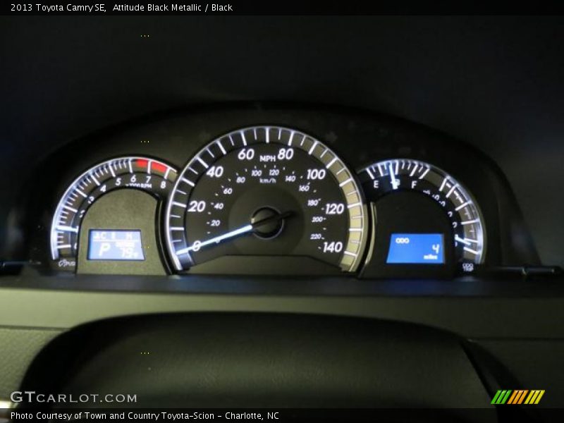 Attitude Black Metallic / Black 2013 Toyota Camry SE