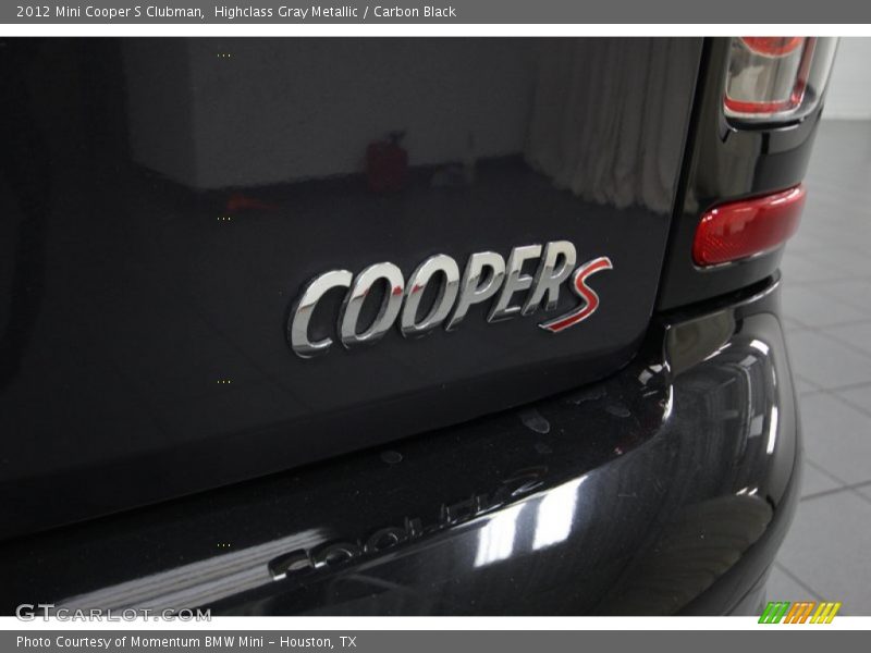 Highclass Gray Metallic / Carbon Black 2012 Mini Cooper S Clubman