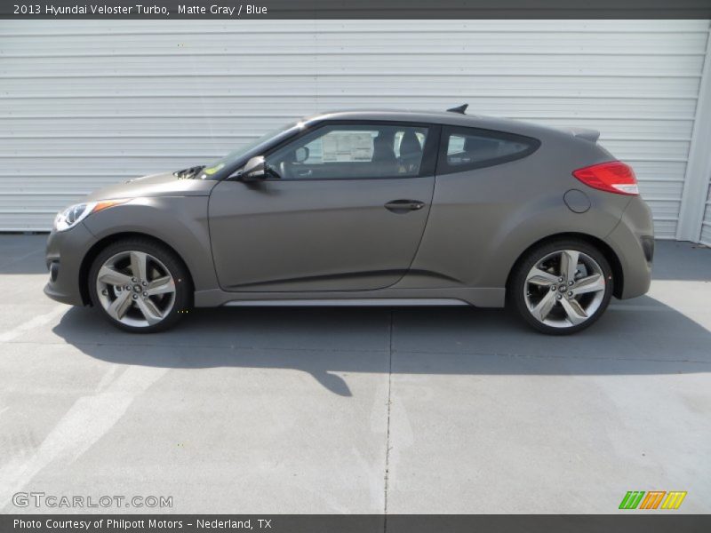 2013 Veloster Turbo Matte Gray