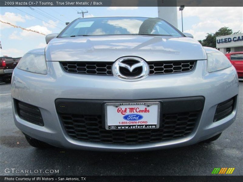 True Silver Metallic / Black 2009 Mazda CX-7 Touring