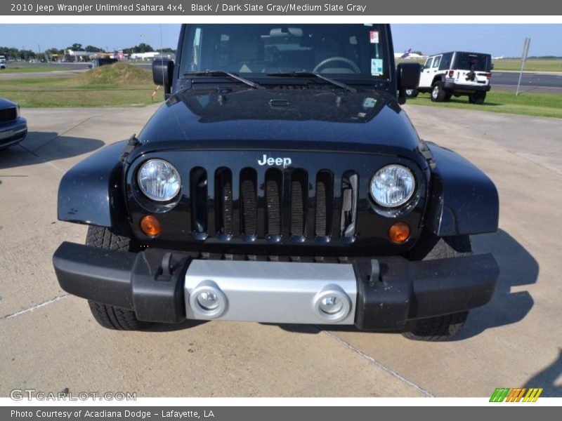 Black / Dark Slate Gray/Medium Slate Gray 2010 Jeep Wrangler Unlimited Sahara 4x4