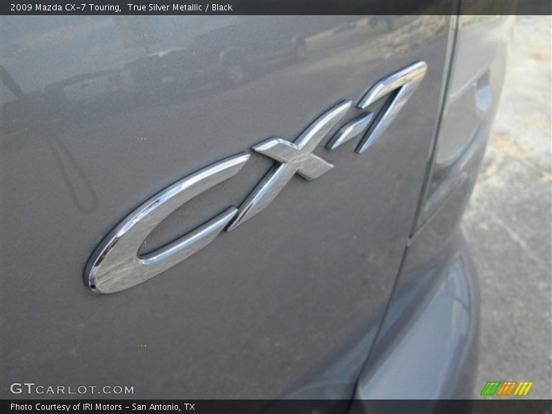 True Silver Metallic / Black 2009 Mazda CX-7 Touring