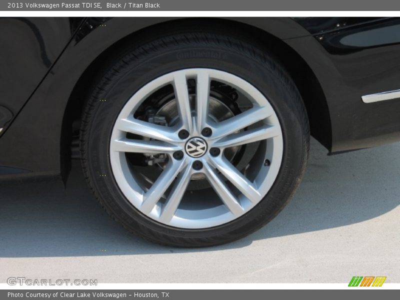 Black / Titan Black 2013 Volkswagen Passat TDI SE