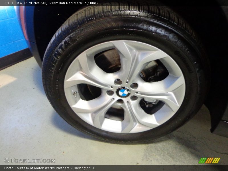 Vermilion Red Metallic / Black 2013 BMW X5 xDrive 50i