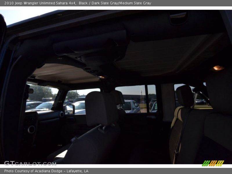 Black / Dark Slate Gray/Medium Slate Gray 2010 Jeep Wrangler Unlimited Sahara 4x4