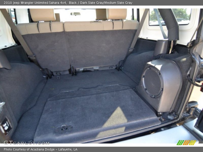 Black / Dark Slate Gray/Medium Slate Gray 2010 Jeep Wrangler Unlimited Sahara 4x4