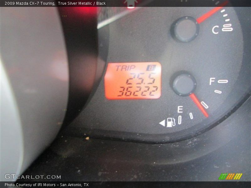 True Silver Metallic / Black 2009 Mazda CX-7 Touring