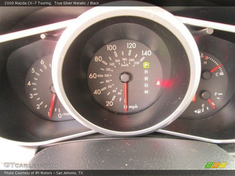 True Silver Metallic / Black 2009 Mazda CX-7 Touring