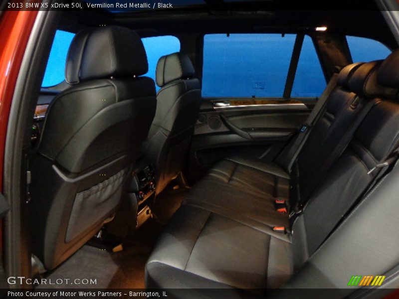 Vermilion Red Metallic / Black 2013 BMW X5 xDrive 50i