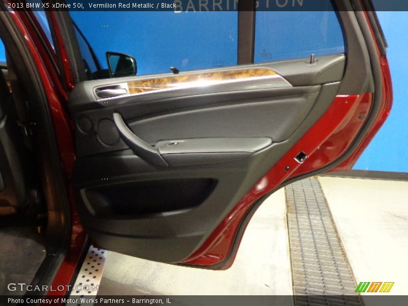 Vermilion Red Metallic / Black 2013 BMW X5 xDrive 50i