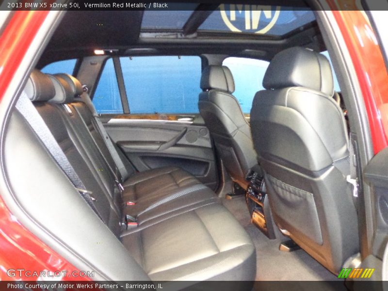 Vermilion Red Metallic / Black 2013 BMW X5 xDrive 50i