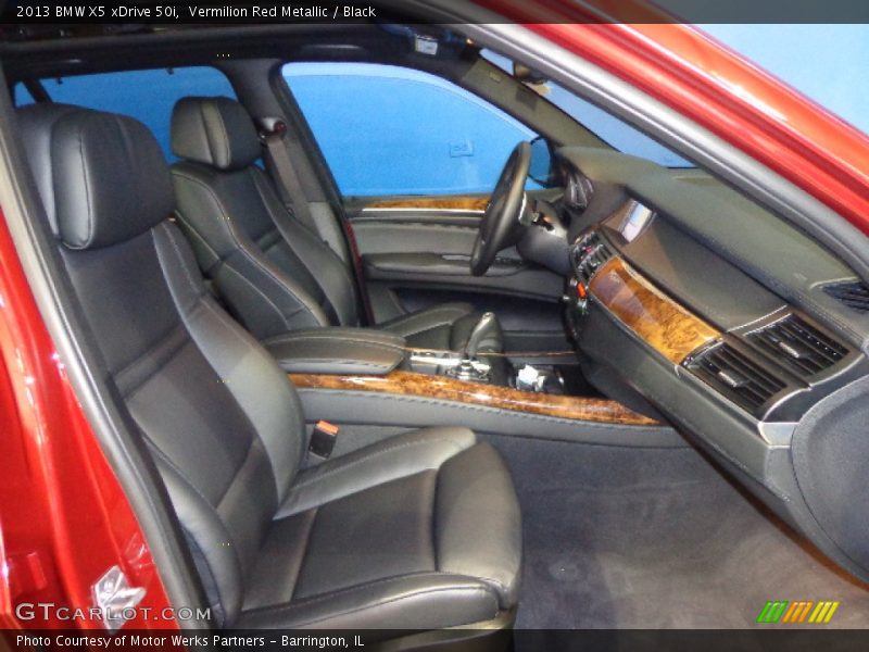 Vermilion Red Metallic / Black 2013 BMW X5 xDrive 50i