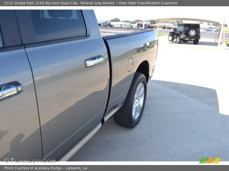 Mineral Gray Metallic / Dark Slate Gray/Medium Graystone 2012 Dodge Ram 1500 Big Horn Quad Cab