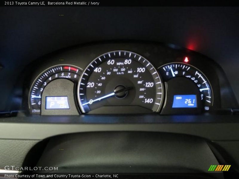  2013 Camry LE LE Gauges