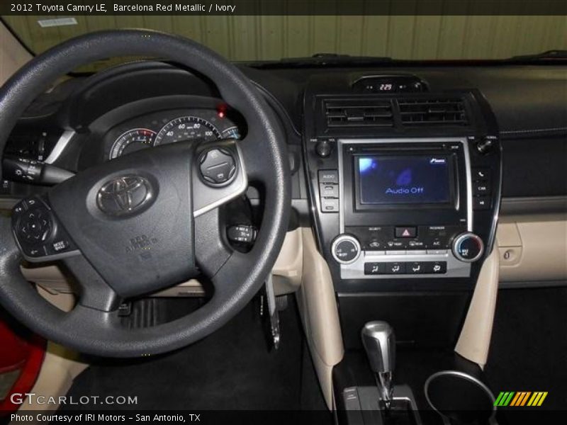 Barcelona Red Metallic / Ivory 2012 Toyota Camry LE
