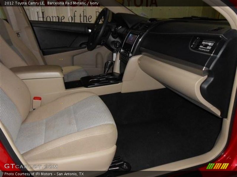 Barcelona Red Metallic / Ivory 2012 Toyota Camry LE