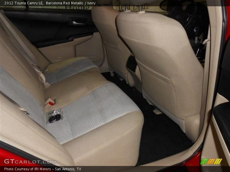 Barcelona Red Metallic / Ivory 2012 Toyota Camry LE