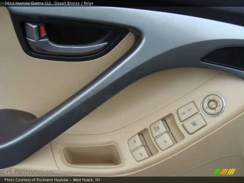 Desert Bronze / Beige 2011 Hyundai Elantra GLS