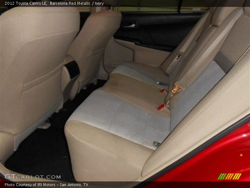Barcelona Red Metallic / Ivory 2012 Toyota Camry LE