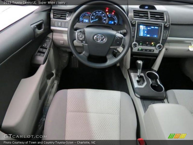 Super White / Ivory 2013 Toyota Camry LE