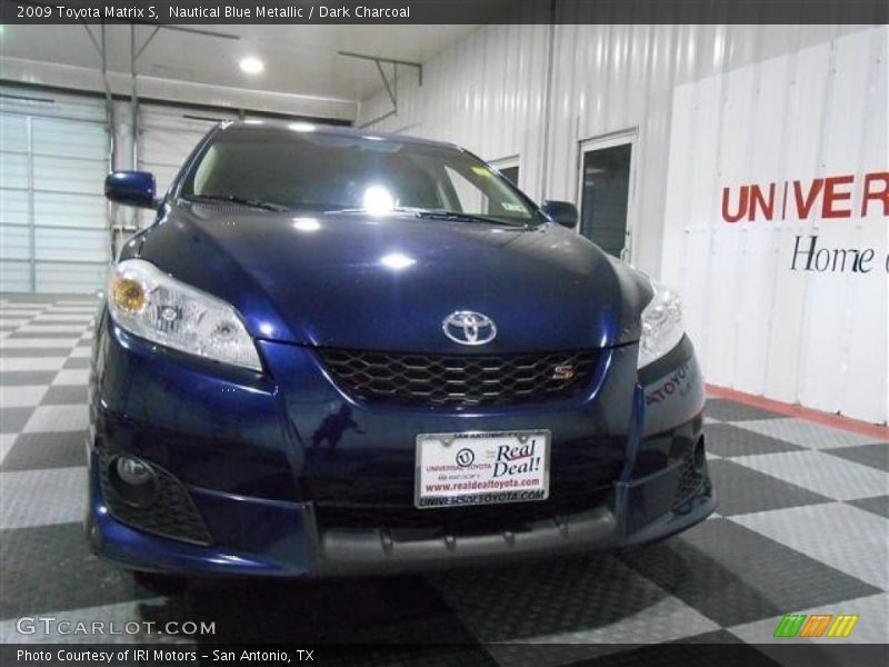 Nautical Blue Metallic / Dark Charcoal 2009 Toyota Matrix S