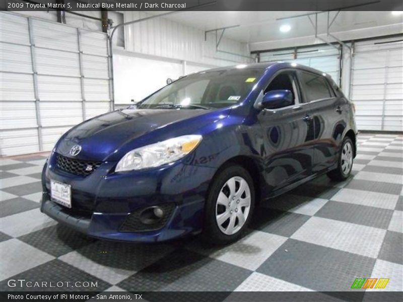 Nautical Blue Metallic / Dark Charcoal 2009 Toyota Matrix S