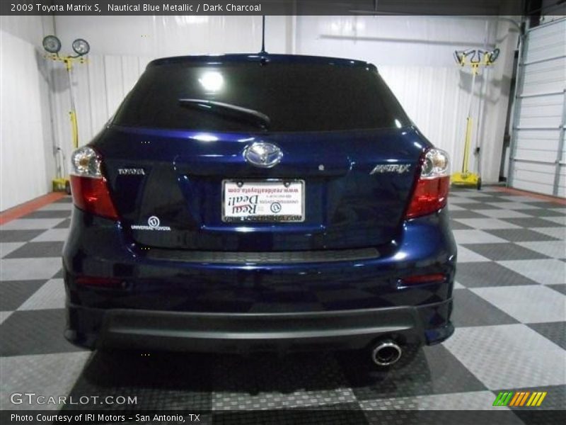 Nautical Blue Metallic / Dark Charcoal 2009 Toyota Matrix S