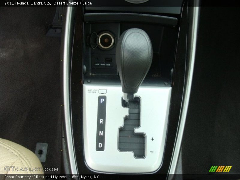 Desert Bronze / Beige 2011 Hyundai Elantra GLS