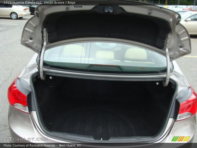 Desert Bronze / Beige 2011 Hyundai Elantra GLS