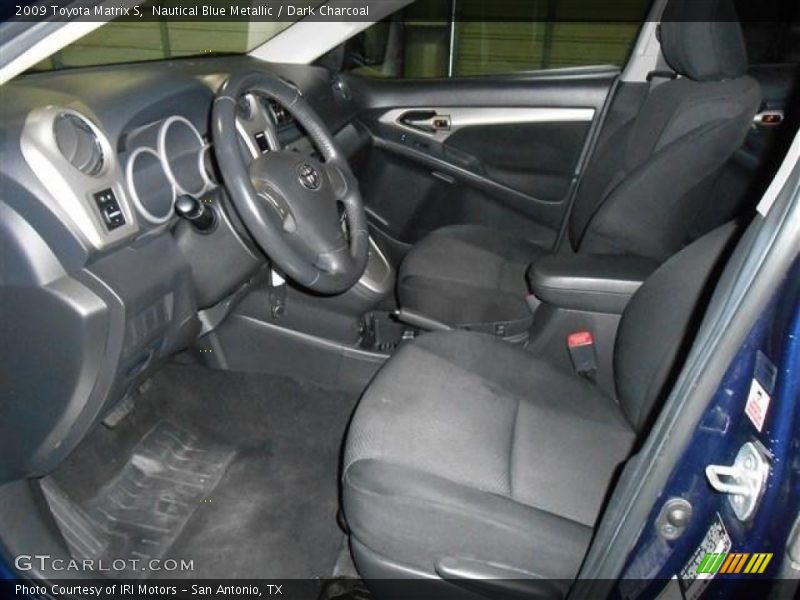 Nautical Blue Metallic / Dark Charcoal 2009 Toyota Matrix S