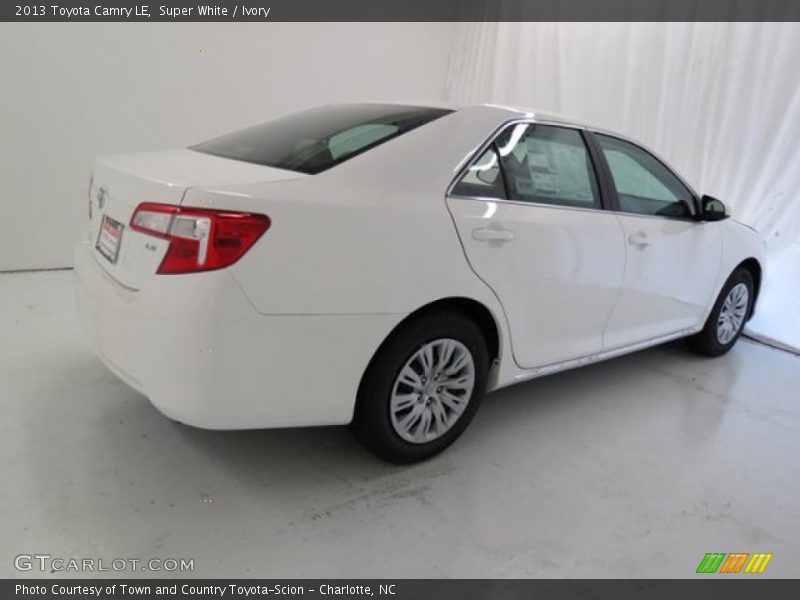 Super White / Ivory 2013 Toyota Camry LE