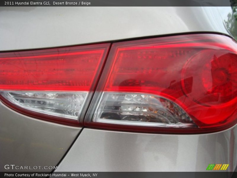 Desert Bronze / Beige 2011 Hyundai Elantra GLS